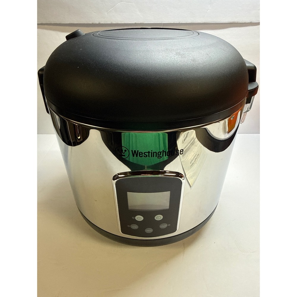 Westinghouse WRC301S Digital Rice Cooker and Steamer Stainless Steel 700W Black